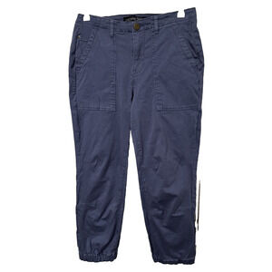 One 5 One Womens 10/30 Blue Joggers Athleisure Gorpcore Stretch Urban Streetwear